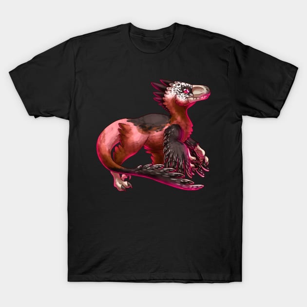 Utahraptor T-Shirt by cometkins